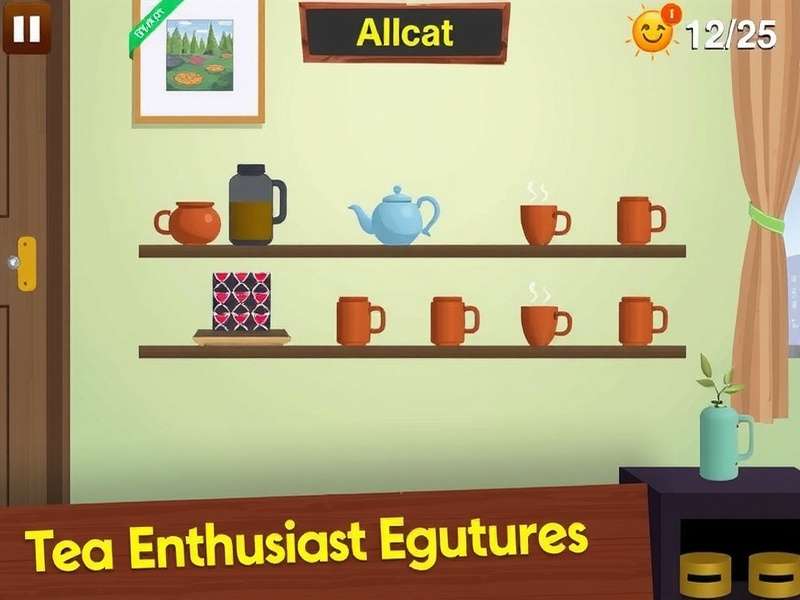Tea Enthusiast Game Screenshot